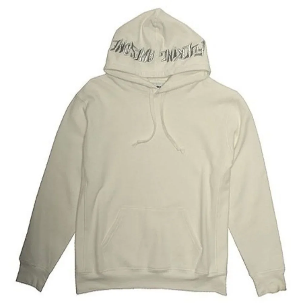 Men's FA Logo Hoodie Cream Size M - Picture 1 of 2